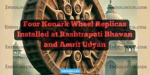 Four Konark Wheel Replicas Installed at Rashtrapati Bhavan and Amrit Udyan