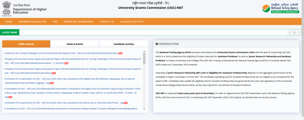 UGC NET Result 2024 Scorecard and Certificate