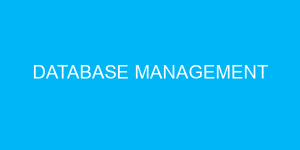 Database Management