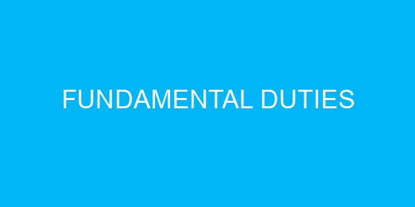 Fundamental Duties