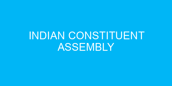 Indian Constituent Assembly