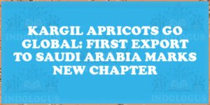 Kargil Apricots Go Global: First Export to Saudi Arabia Marks New Chapter