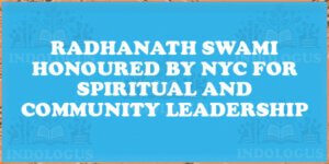 Radhanath Swami Honoured by NYC for Spiritual and Community Leadership