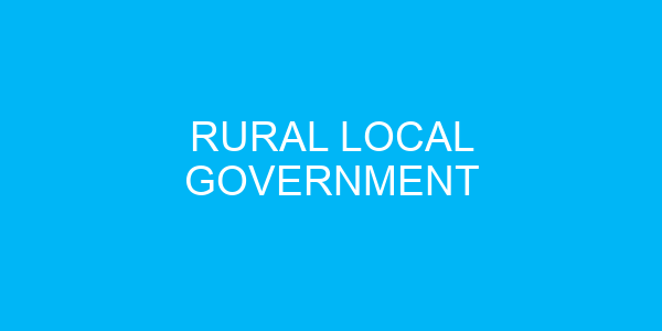 Rural Local Government