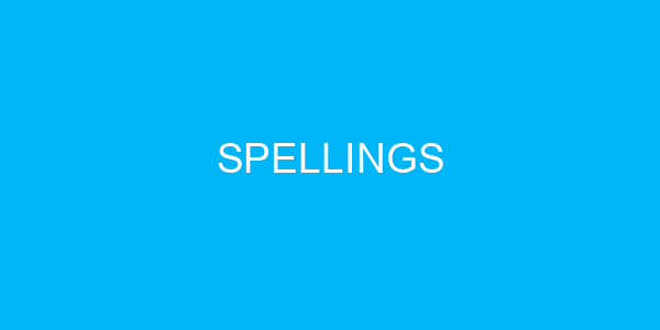 Spellings