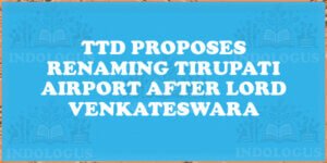 TTD Proposes Renaming Tirupati Airport after Lord Venkateswara