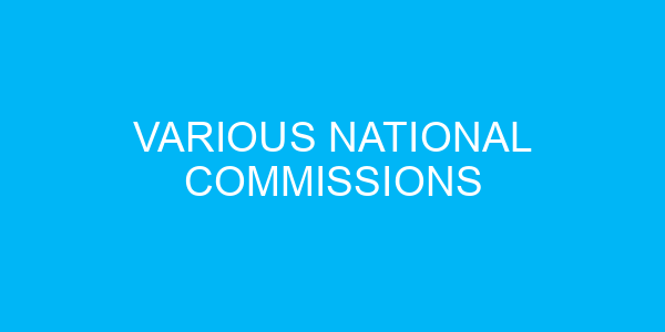 Various National Commissions