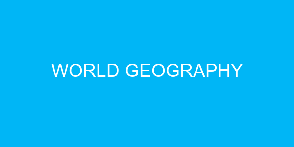 World Geography